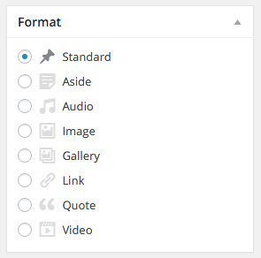 Post Formats