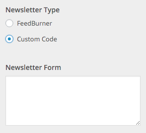 Beginner Customizer Newsletter Custom